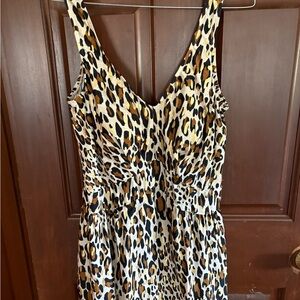 Leopard Print bathing suit